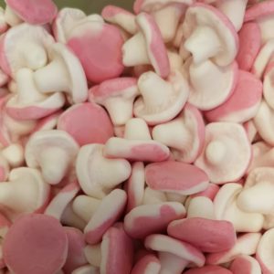 Malaco Pink & White Mushrooms