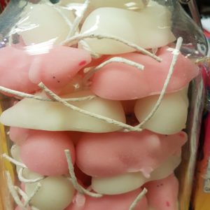 Pink & White Sugar Mice