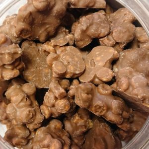 Milk Chocolate Cookie and Fudge Clusters